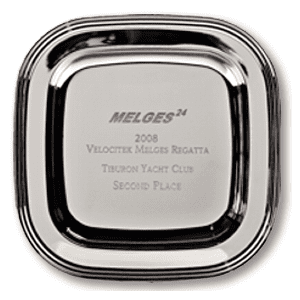 Silver Plate Square Tray 11.5″