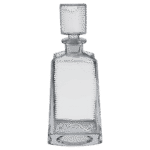 Tequila Glass Decanter 750 mL  5″ (L) x 3 1/8″ (W) x 12″ (H)