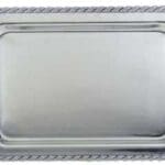 Rope Rim Rectangle Tray 10.5 x 14.5