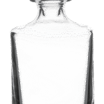 Rectangular Glass Decanter 810 mL,  9 1/4″ (H) x 4 1/2″ (L) x 2 1/2″ (W)